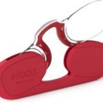 Nooz +1.50D rechthoek – rood van Nooz bij Maison Lunettes